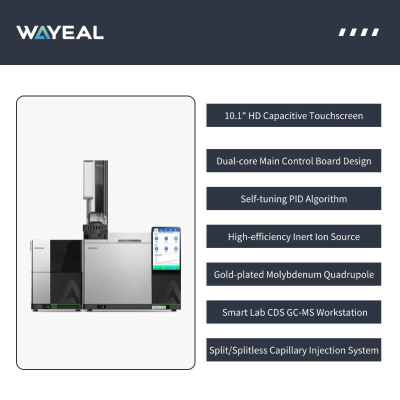 चाइना ब्रांड जीएम6100 गैस क्रोमेटोग्राफी मास स्पेक्ट्रोमीटर सिस्टम 16 इंजेक्शन बिट्स के साथ