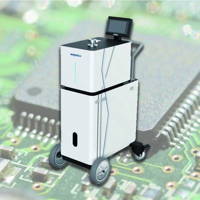 वैक्यूम पंप प्रणाली के लीक का पता लगाने के लिए ट्रॉली डिजाइन हीलियम लीक डिटेक्टर