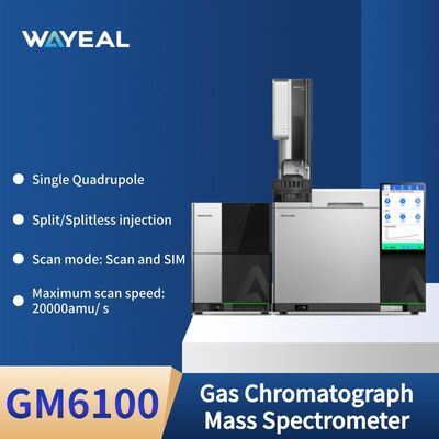 गुणवत्ता GM6100 गैस क्रोमैटोग्राफी मास स्पेक्ट्रोमीटर जीसीएमएस अधिकतम स्कैनिंग गति 20000amu/s के साथ फैक्टरी